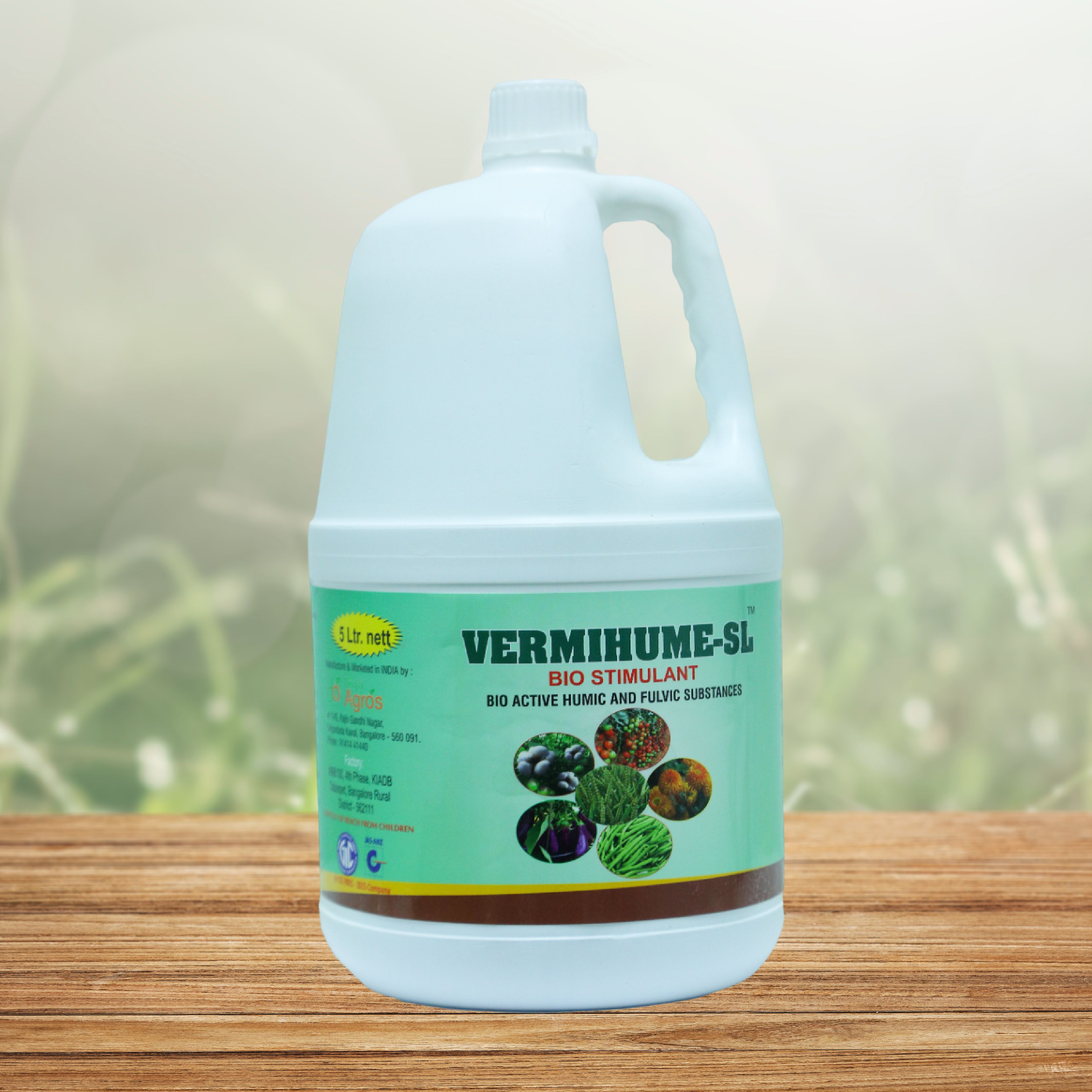 Divya Agros Vermihume (SL)  –  Bio Active Humic and Fulvic Substances