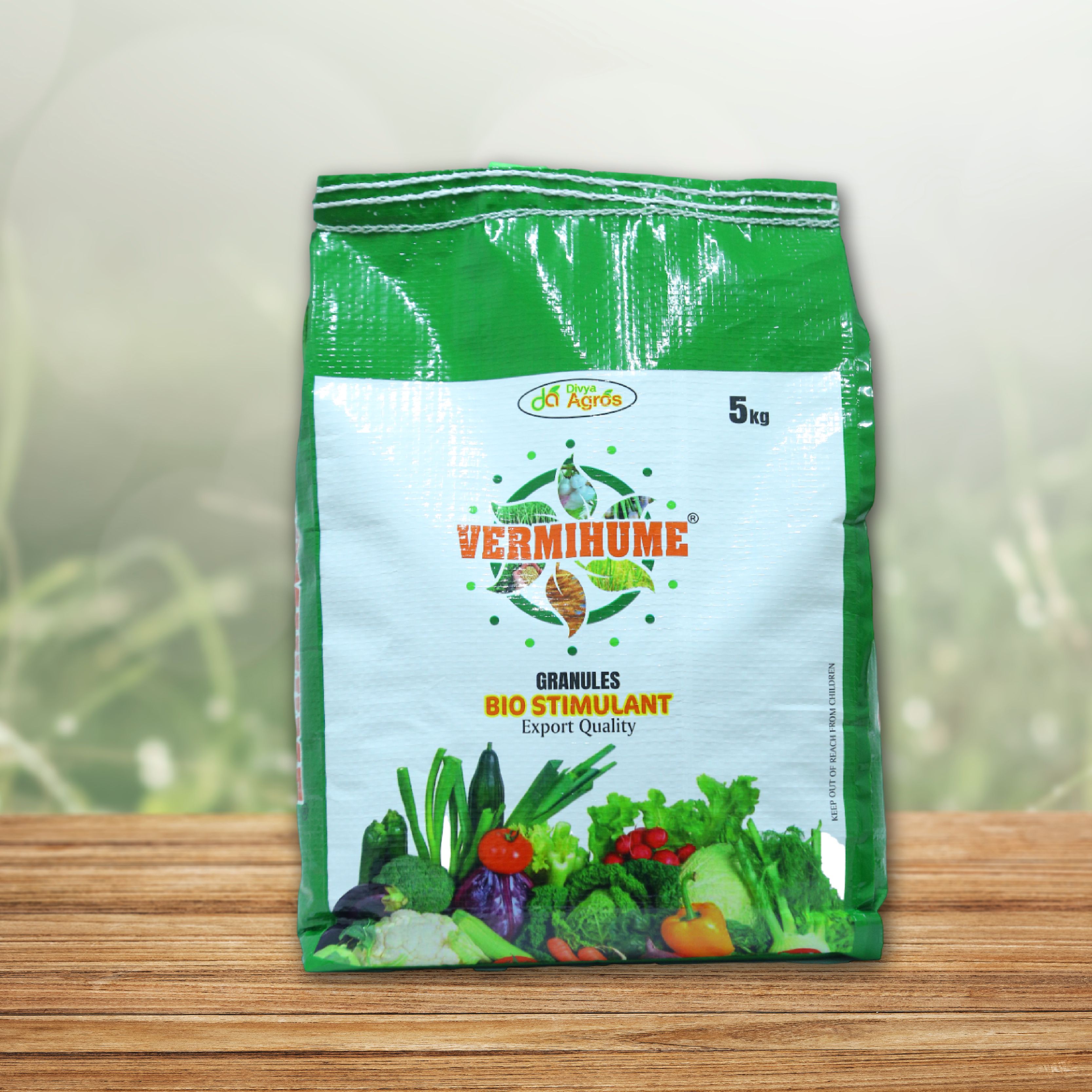 Divya Agros Vermihume Granules – Bio-Stimulant