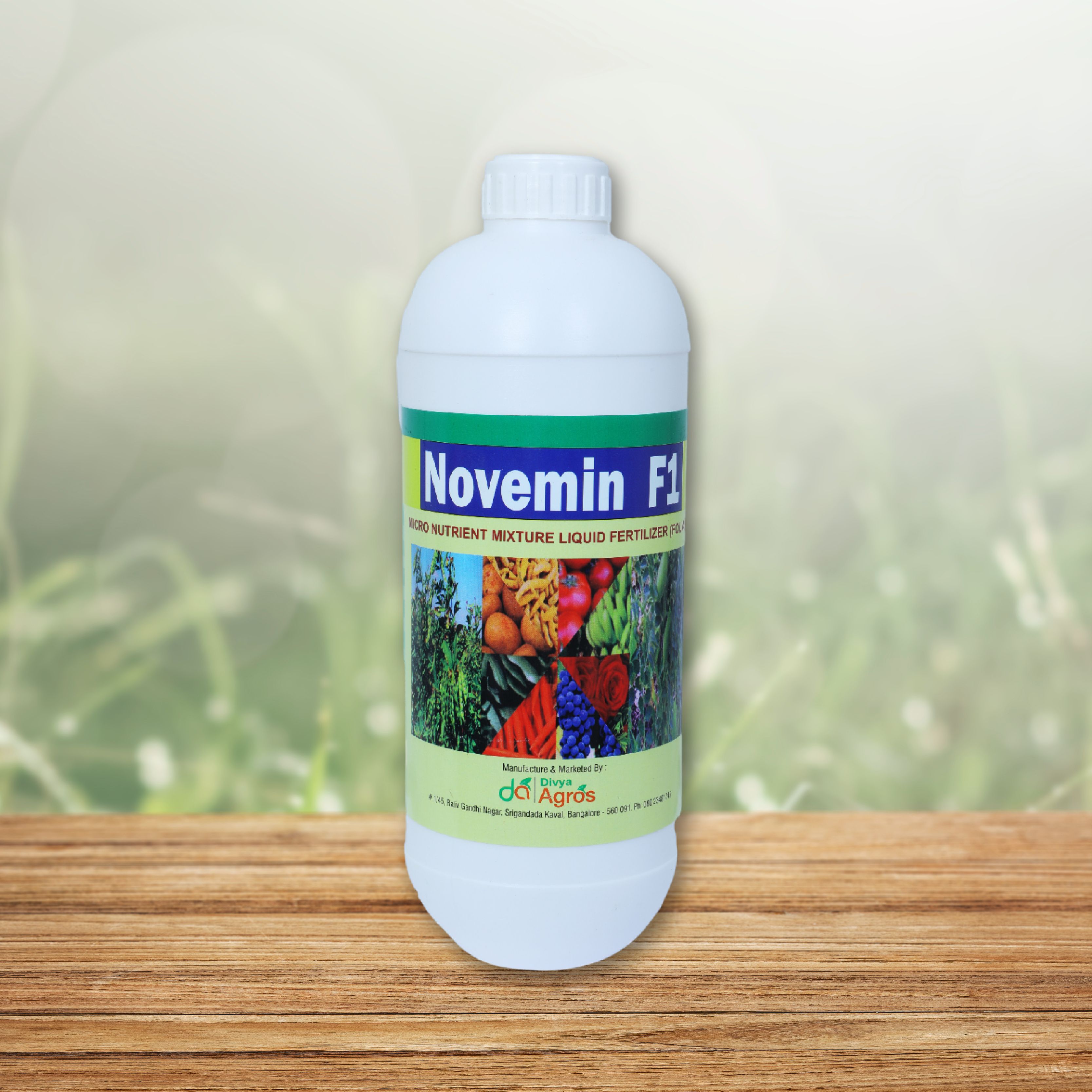Divya Agros Novemin F1 – Micronutrient Mixture Liquid Fertilizer (Foliar)